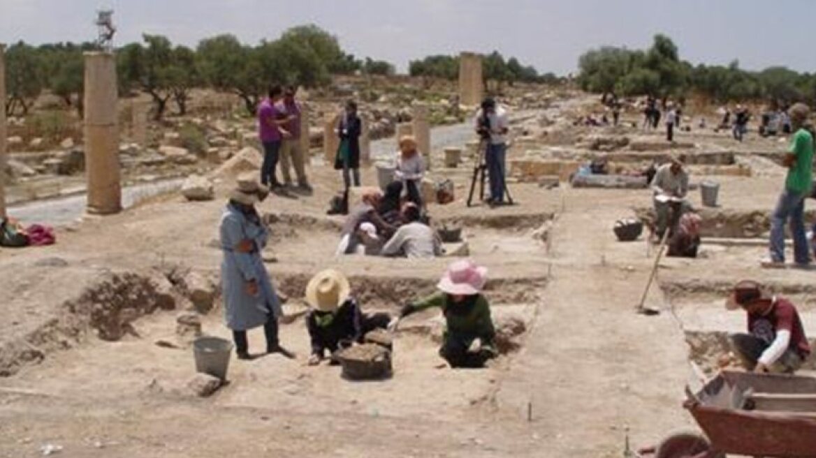 Rare ancient Greek temple unearthed in Jordan