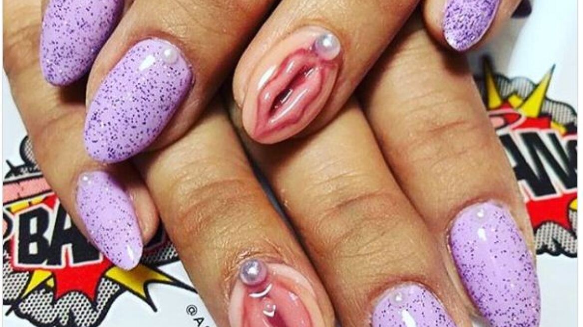 Γυναίκες ζωγραφίζουν... αιδοία στα νύχια τους και μάλιστα με ανατριχιαστική λεπτομέρεια