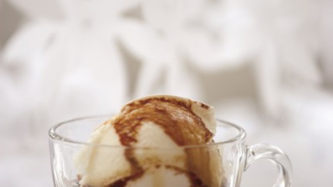 Affogato ή αλλιώς εσπρέσο με παγωτό