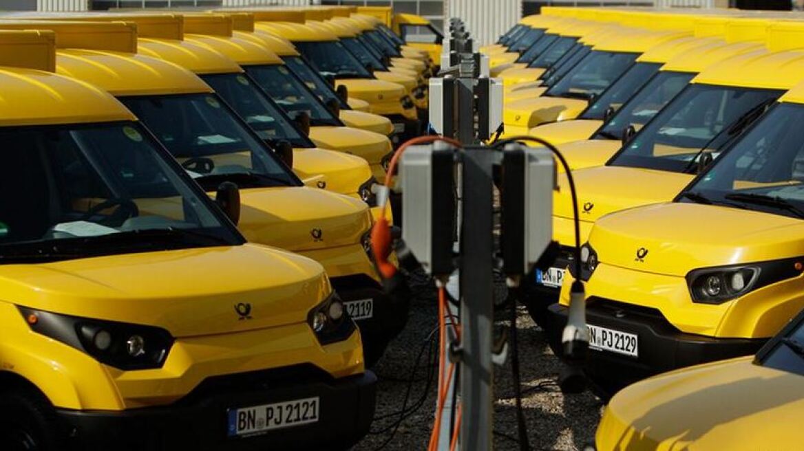 Ηλεκτροκίνητα φορτηγά προμηθεύονται τα γερμανικά ταχυδρομεία