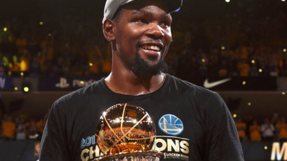 NBA star Kevin Durant promotes Greece in social media profile (photo)