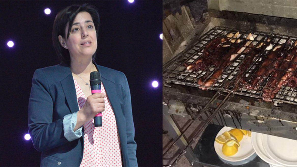 Η υπεύθυνη της ταβέρνας απαντά στη Δεναξά: Όποιος θέλει να τρώει μισό μέτρο χταπόδι, το πληρώνει