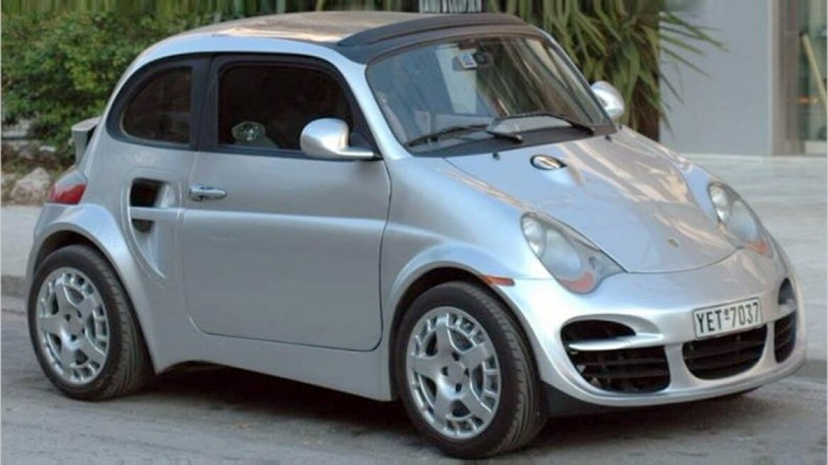 Eλληνική «μαϊμουδιά» με Fiat 500 και Porsche (pics)