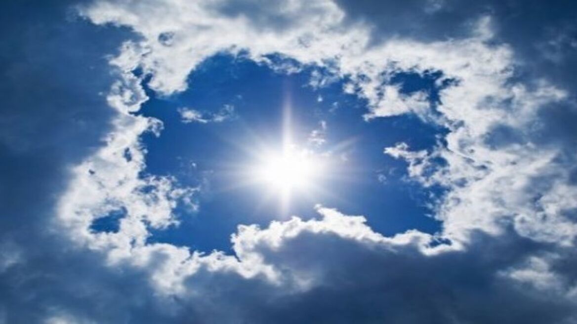 Αίθριος σήμερα ο καιρός με τοπικές νεφώσεις και βροχές