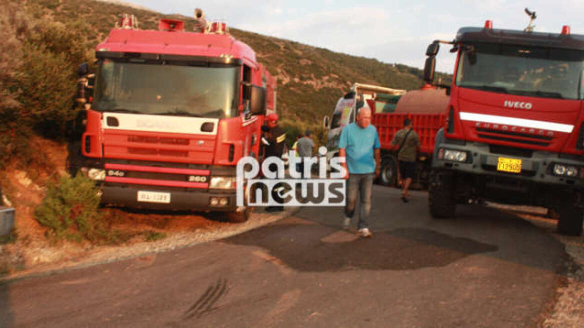 Ζαχάρω: Αγωνία για πυροσβέστη που τραυματίστηκε στο κεφάλι από πτώση βράχου