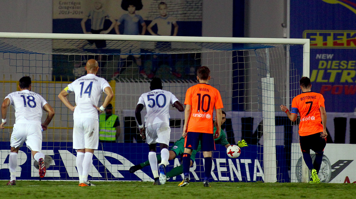 Λαμία-Ολυμπιακός 0-1: Έπαιξε με τη φωτιά, αλλά δεν... κάηκε