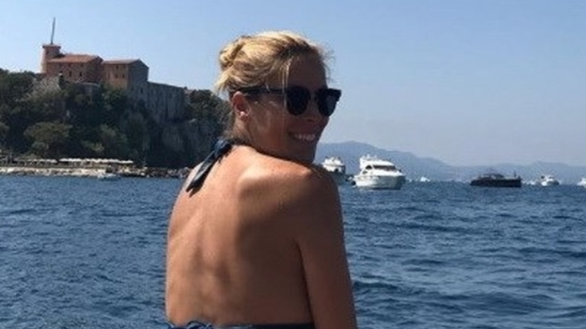 Μαριέττα Χρουσαλά: Ποζάρει στον 5ο μήνα της εγκυμοσύνης της  