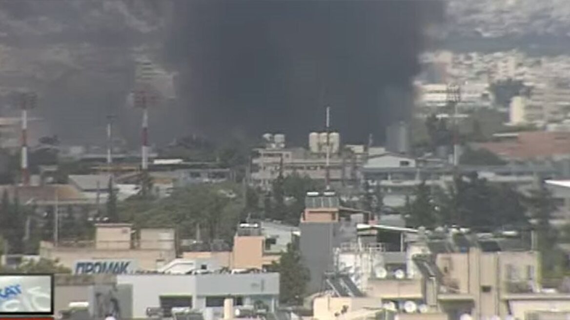 BREAKING! Fire at Renti, Piraeus! (Upd)