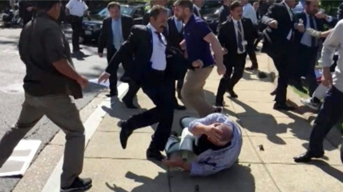 Erdogan says US indictment of guards from Washington brawl a “scandal”