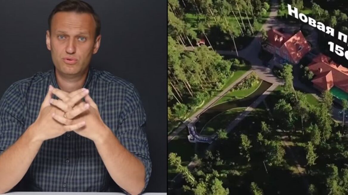 Putin’s hidden mansion revealed by opposition leader (video)