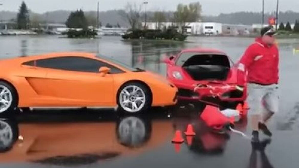 Ενα τρακάρισμα αξίας... 700.000€ (video)