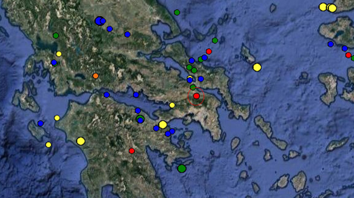 Σεισμός 3,6 Ρίχτερ στη Χαλκίδα