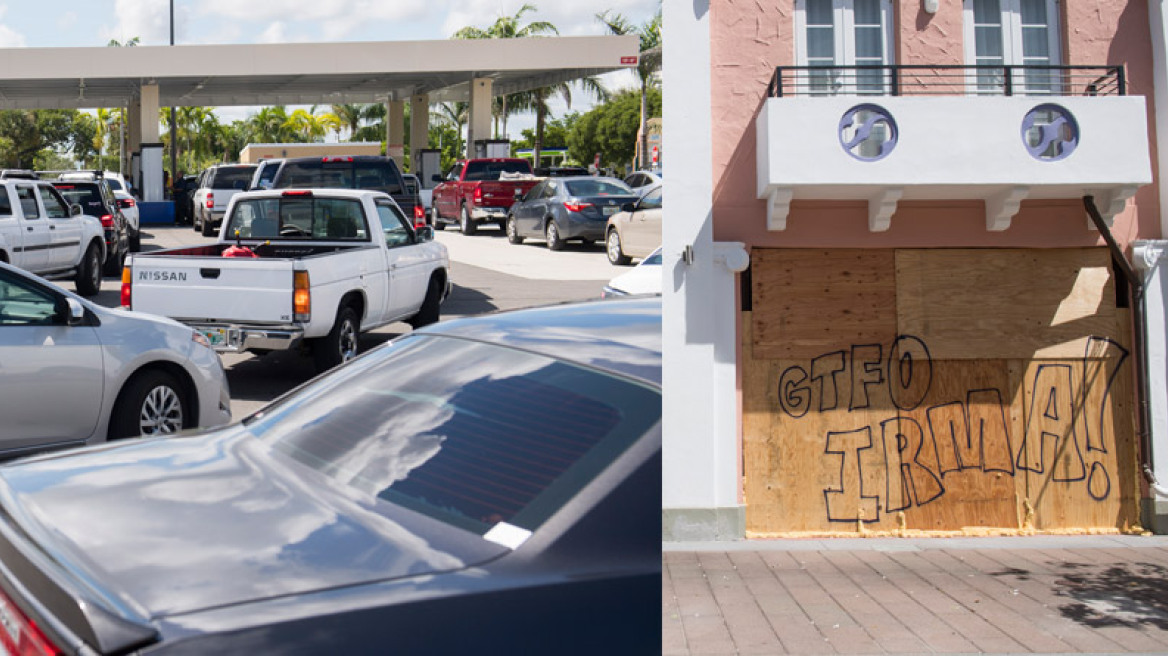 Πόλη - «φάντασμα» το Μαϊάμι λόγω της Ίρμα: Εγκατέλειψαν τα σπίτια τους 5,6 εκατ. Αμερικανοί