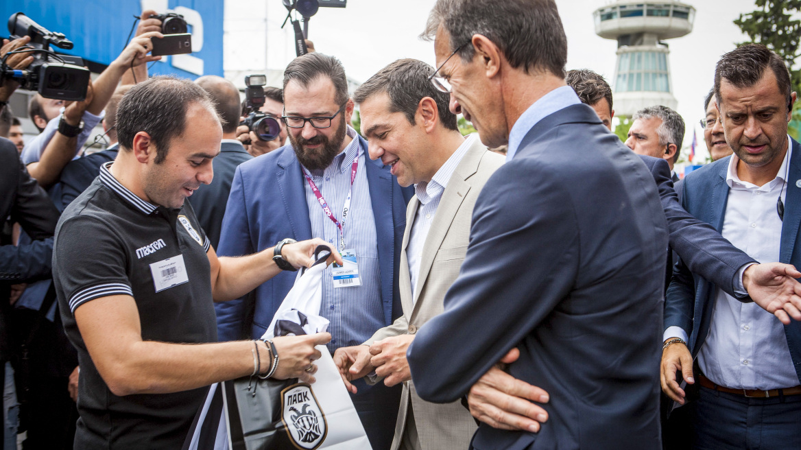 Τσίπρας: Το μετρό της Θεσσαλονίκης δεν είναι πια ανέκδοτο  - Μένει να πάρει και ο ΠΑΟΚ το πρωτάθλημα 