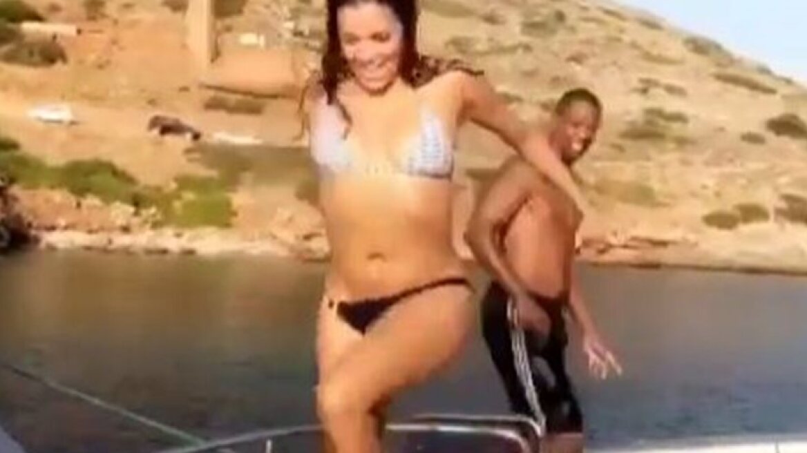 Eva Longoria’s “escape” to the Greek isles (videos-photos)