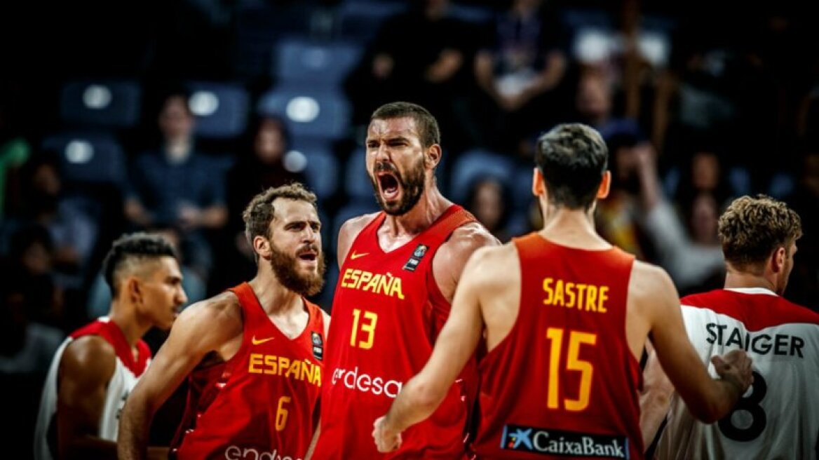 Γερμανία - Ισπανία 72-84: Με ηγέτη τον Μαρκ Γκασόλ