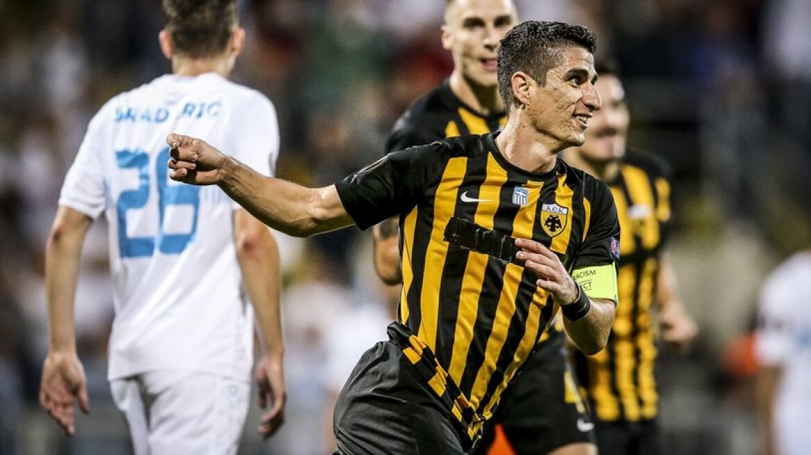 AEK Athens triumph in Europa League. Defeat Rijeka (2-1)