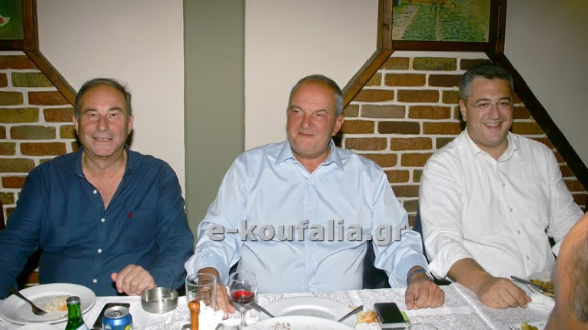Σε ταβέρνα στα Κουφάλια Θεσσαλονίκης ο Κώστας Καραμανλής 