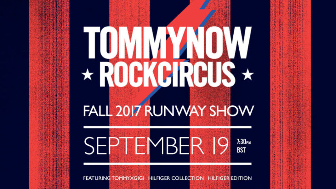 Δες ζωντανά από το Λονδίνο το show του Tommy Hilfiger