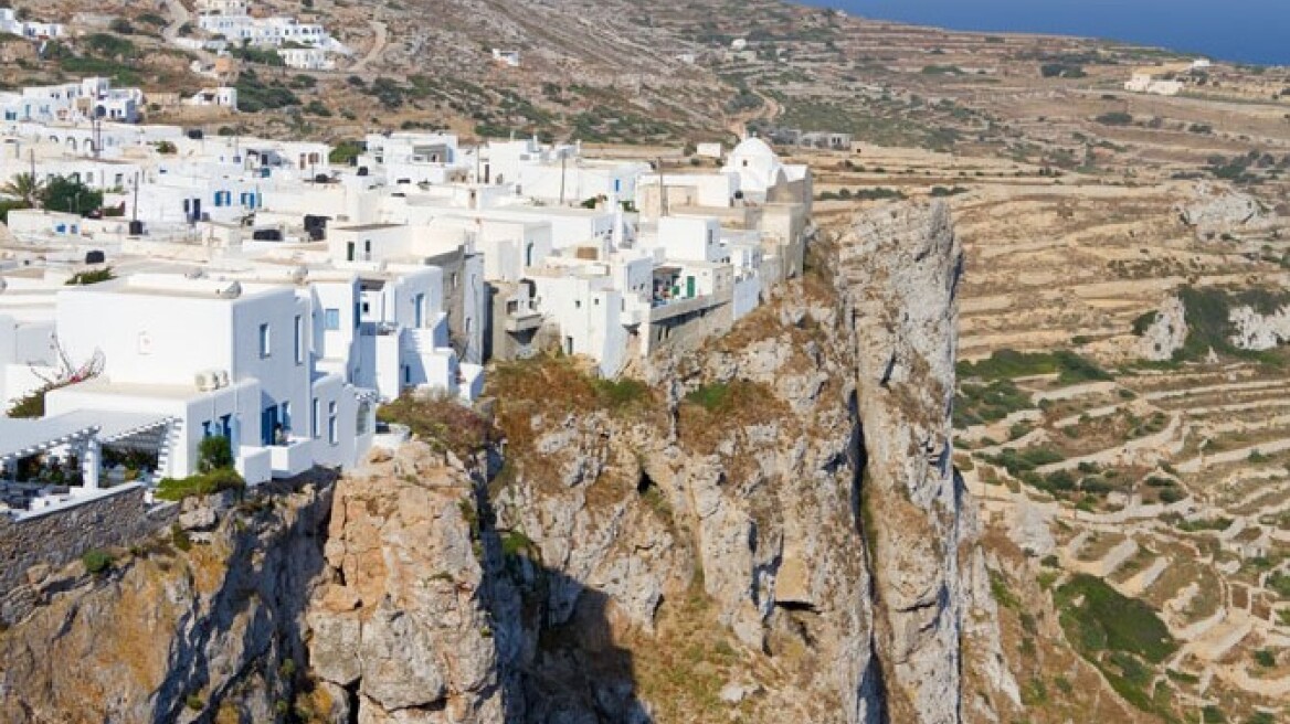 Folegandros: Kastro