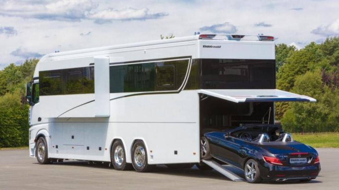 Enter the luxury bus worth over 1 million euros! (video)