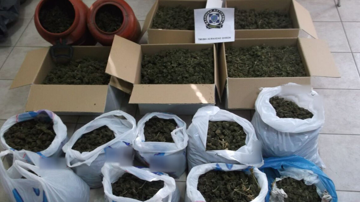 Δυο διαφορετικά φορτία με 103 κιλά χασίς στα Ιωάννινα