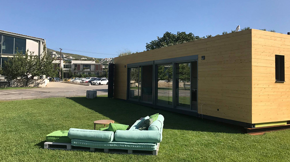 Ένα σπίτι από κοντέινερ