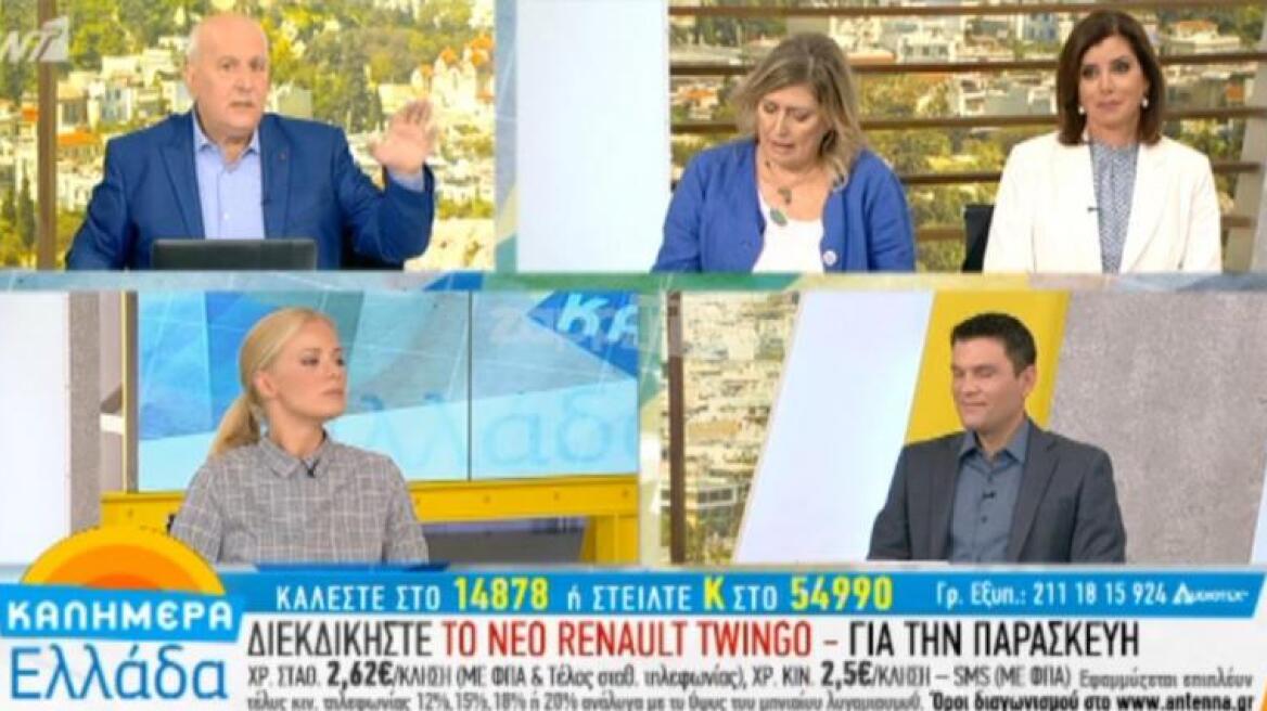 Άννα - Μισέλ Ασημακοπούλου «on air»: Ο Σουλτς τον... ήπιε τελείως! 