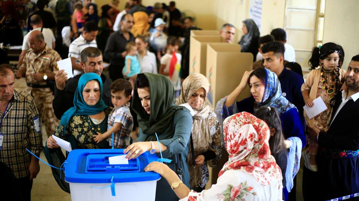A Historic Day: Iraqi Kurds vote in independence referendum