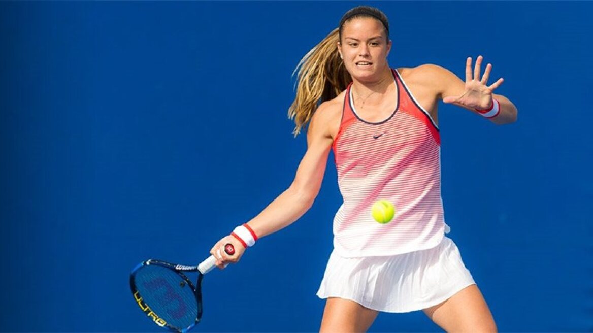 Maria Sakkari advances to Chinese tennis semi-final!