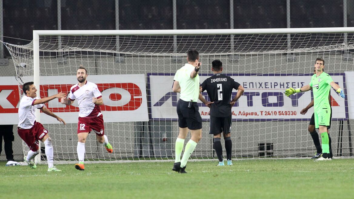 Λάρισα-ΠΑΟΚ 1-1: Σούζα το αλογάκι στο 90'!