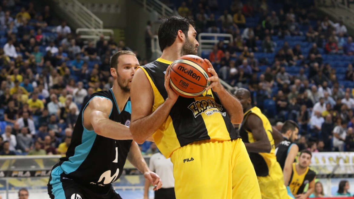 ΑΕΚ - Εστουδιάντες 79-87: Κακό ποδαρικό με κακή εμφάνιση