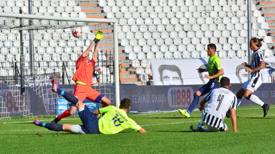 ΠΑΟΚ-Λαμία 4-0: Με ντόρτια «πάτησε» στην κορυφή