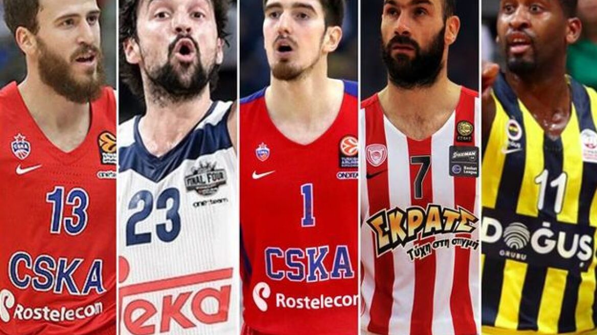 Ευρωλίγκα: Οι TOP 5 παίκτες!