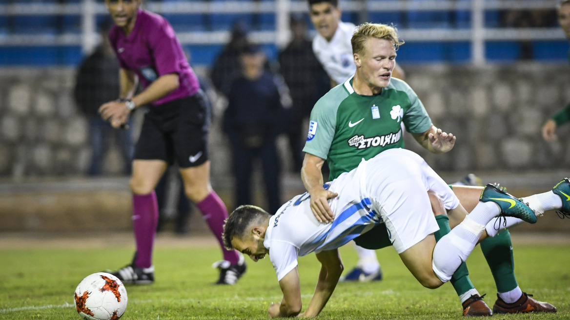 Λαμία-Παναθηναϊκός 1-1: Μακριά από την Αθήνα, απλά δεν μπορεί