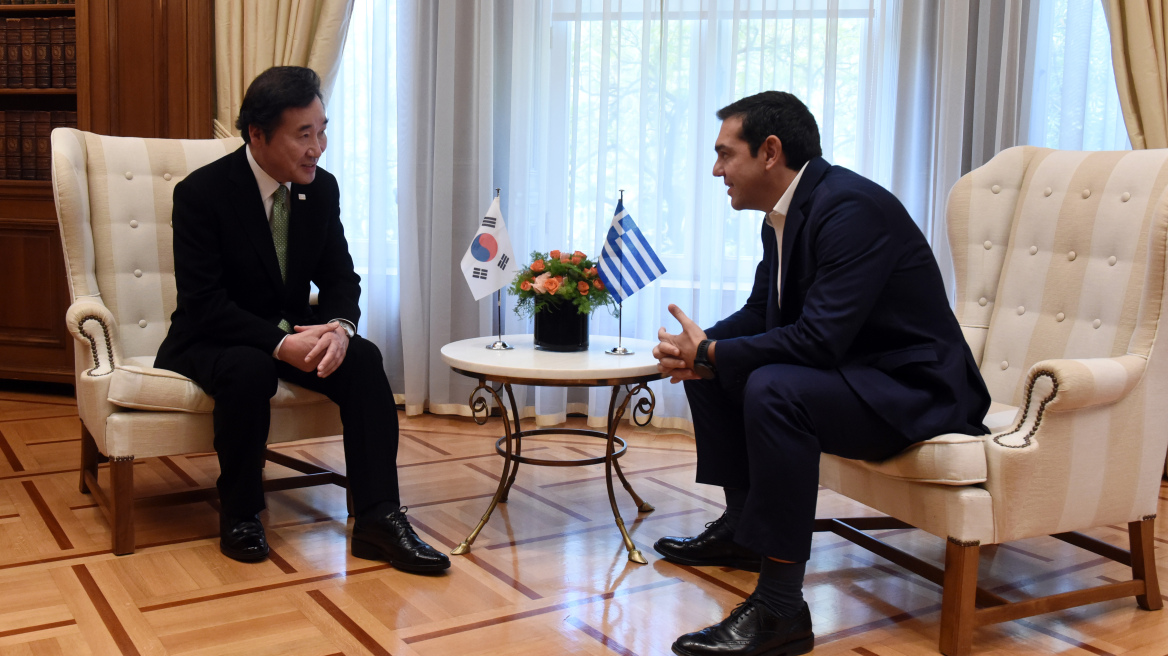 Τσίπρας: Να αυξηθούν οι επενδύσεις της Νότιας Κορέας στην Ελλάδα