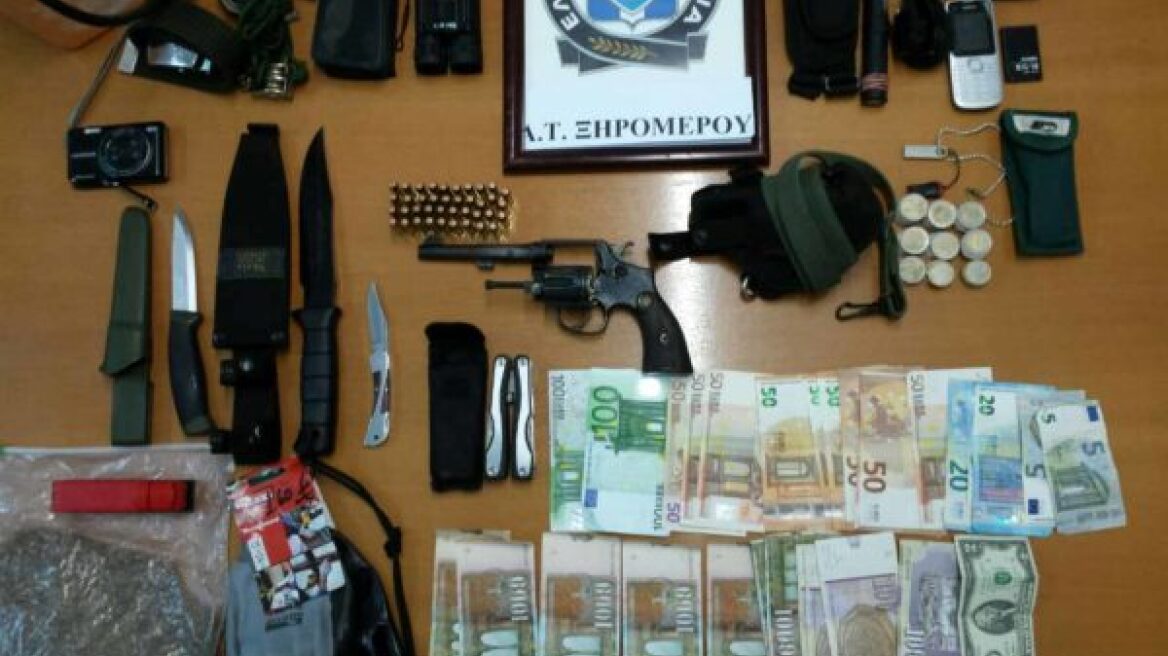 Πάνοπλος αλλοδαπός έκλεβε από οχήματα μέχρι και σπίτια