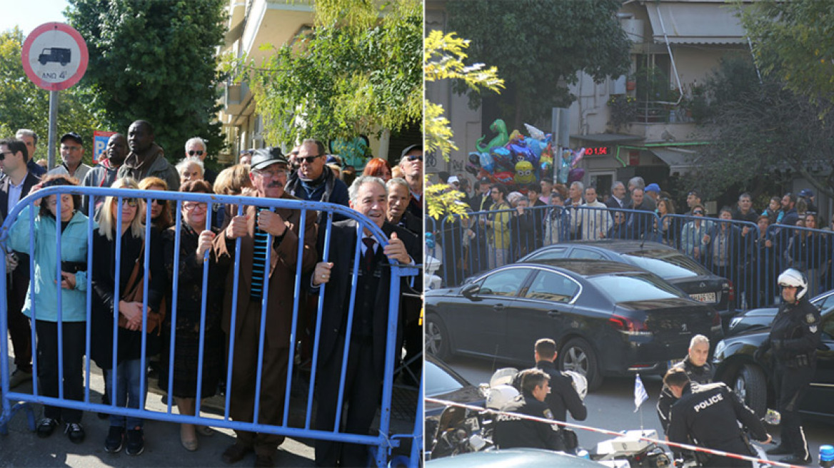 Θεσσαλονίκη: Κάγκελα παντού έξω από τον Άγιο Δημήτριο