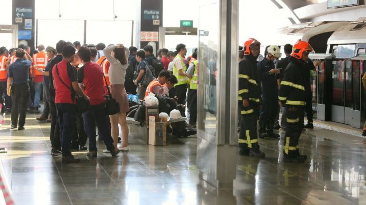 Σιγκαπούρη: Σιδηροδρομικό ατύχημα με 25 τραυματίες