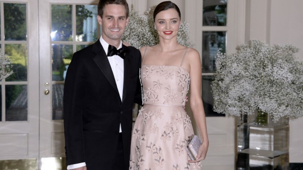 Evan Spiegel & Miranda Kerr: Η καλλονή και ο δισεκατομμυριούχος περιμένουν παιδί