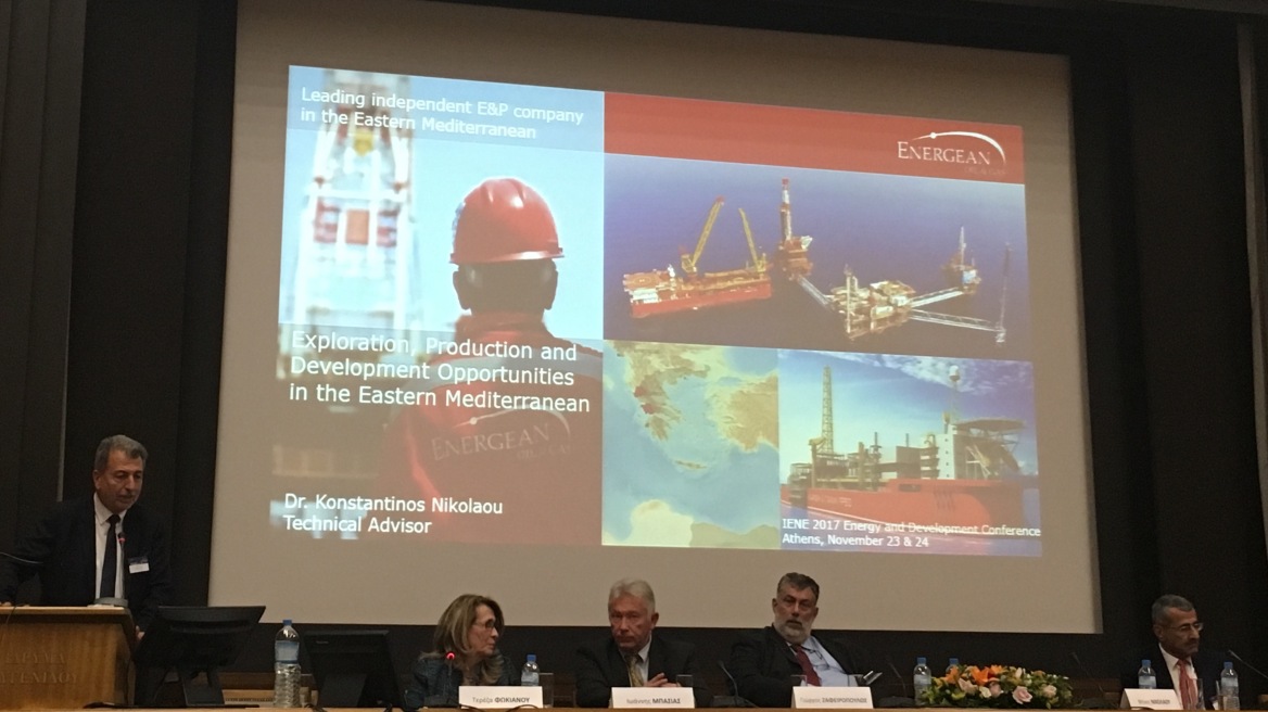 Νικολάου (Energean): Σε εξέλιξη η ανάπτυξη επτά κοιτασμάτων σε Ελλάδα και ΝΑ Μεσόγειο