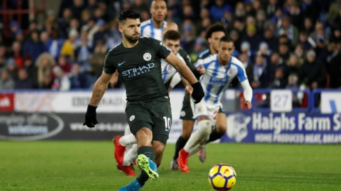 Χάντερσφιλντ - Μάντσεστερ Σίτι 1-2: Ανατροπή και ρεκόρ από τους "πολίτες"