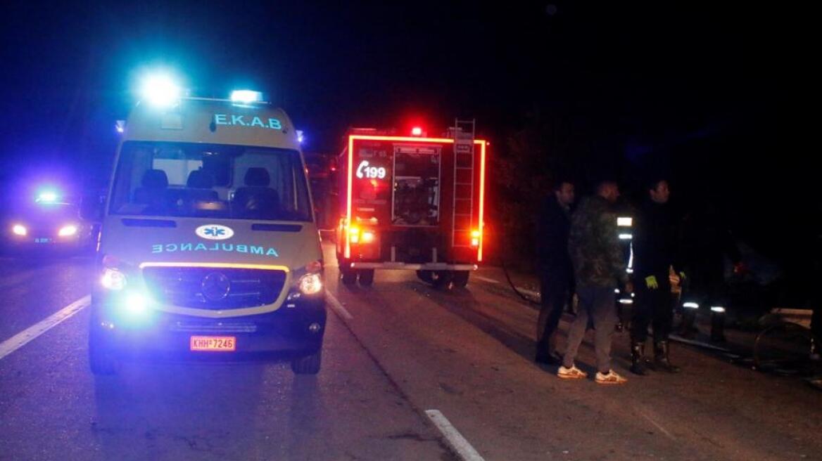 Τροχαίο-σοκ στην εθνική Σπάρτης-Γυθείου: Τρεις νεκροί και ένας σοβαρά τραυματίας
