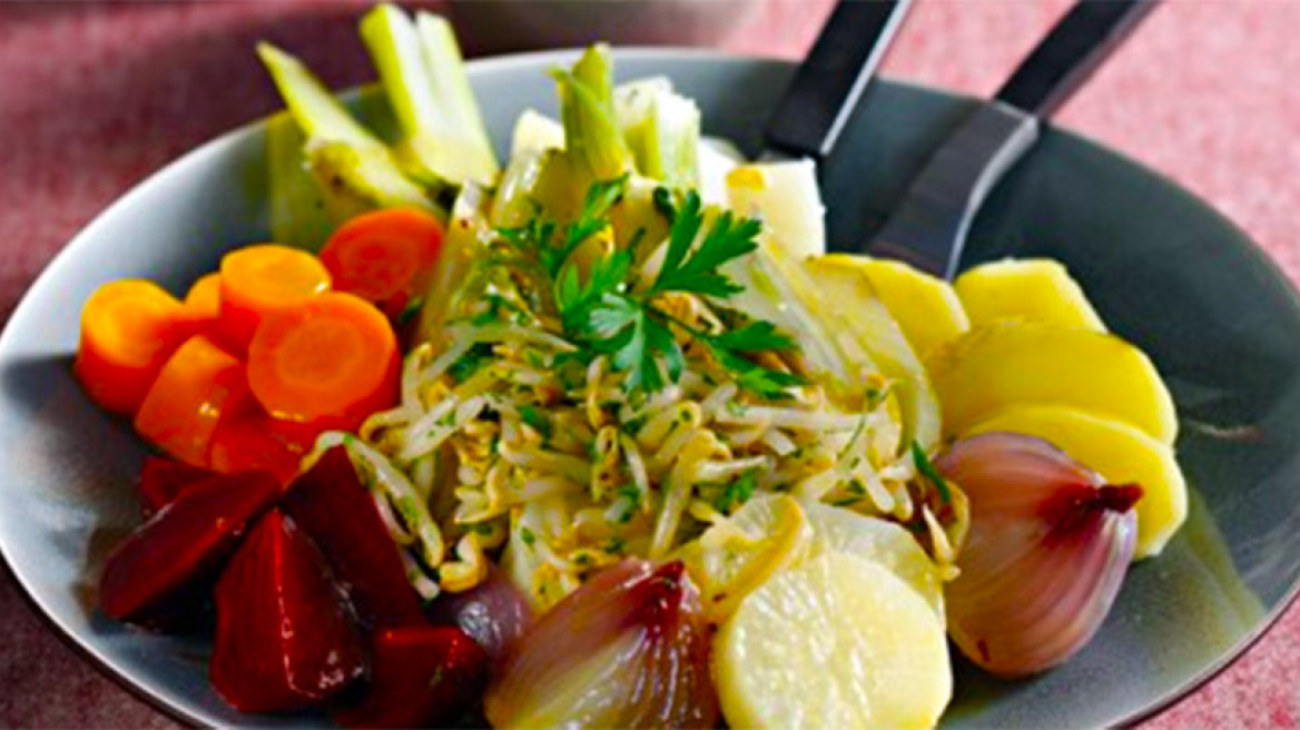 Σαλάτα με ρίζες της γης