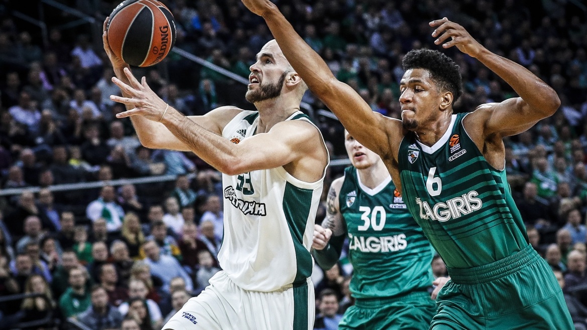Ζαλγκίρις-Παναθηναϊκός 80-74: «Κάηκε» στο τρίτο δεκάλεπτο...
