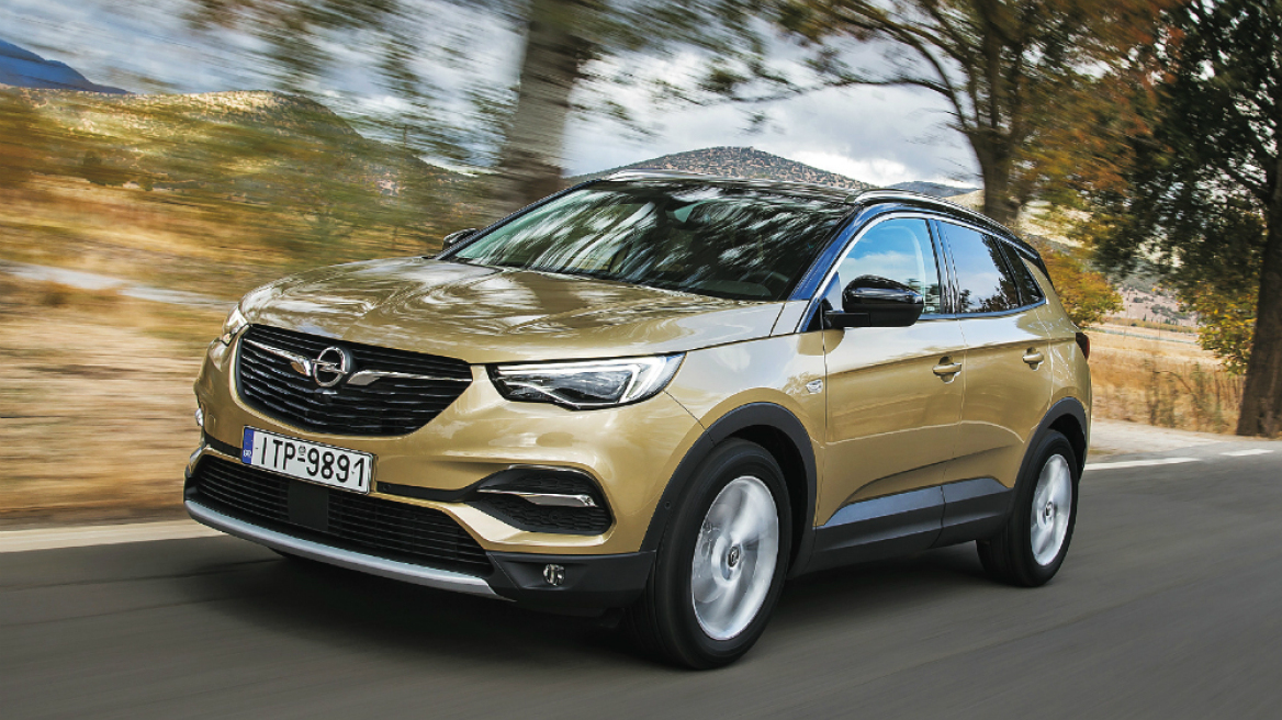 Τest: Opel Grandland X 1,6 CDTI Auto