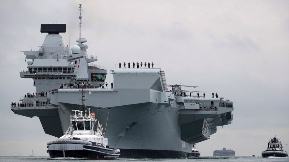 Αυτό είναι το μεγαλύτερο πολεμικό πλοίο της Βρετανίας