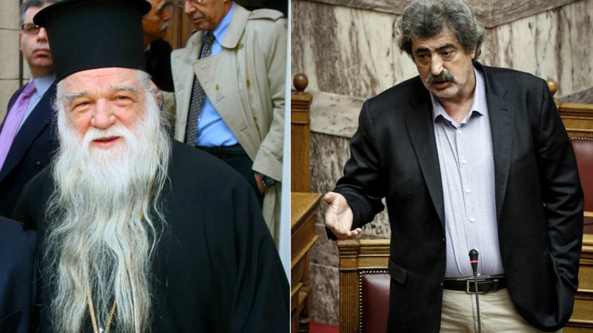 Αμβρόσιος κατά Πολάκη: Προσθέσαμε ειδική ικεσία «υπέρ των ασεβεστάτων και απίστων Αρχόντων ημών»