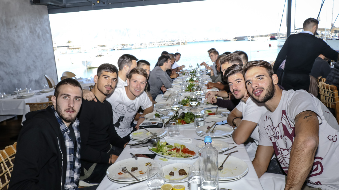 Ολυμπιακός: Γεύμα συσπείρωσης στο Μικρολίμανο