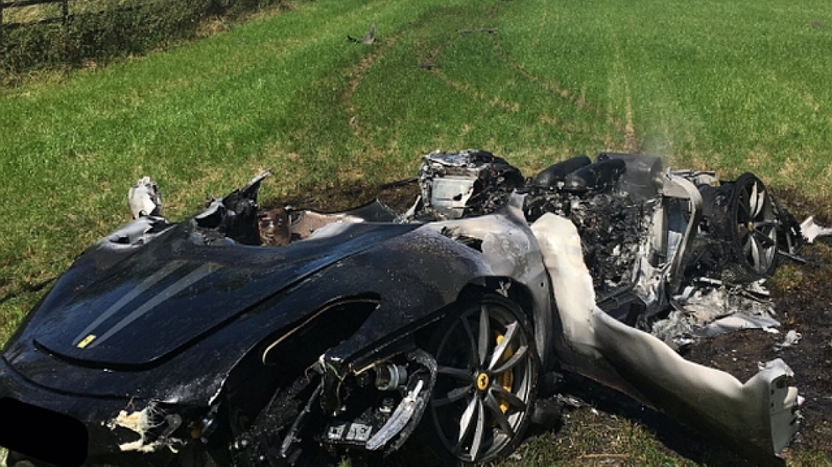 Ατύχημα ΣΟΚ με Ferrari...